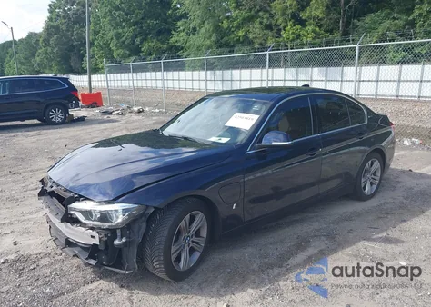 2017 BMW 330E Iperformance from USA, damaged, VIN WBA8E1C37HA029420